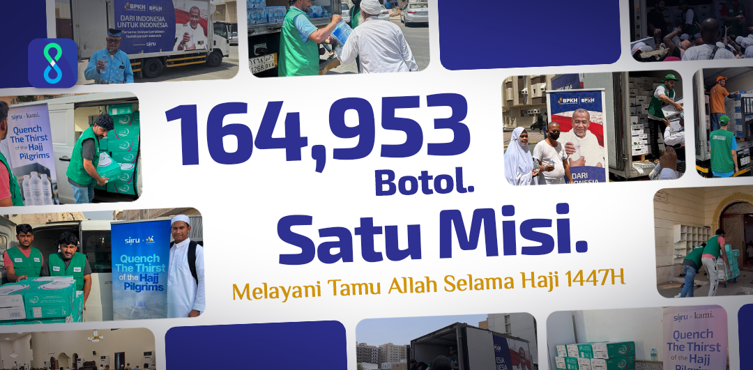 Siiru bottled water distribution campaign