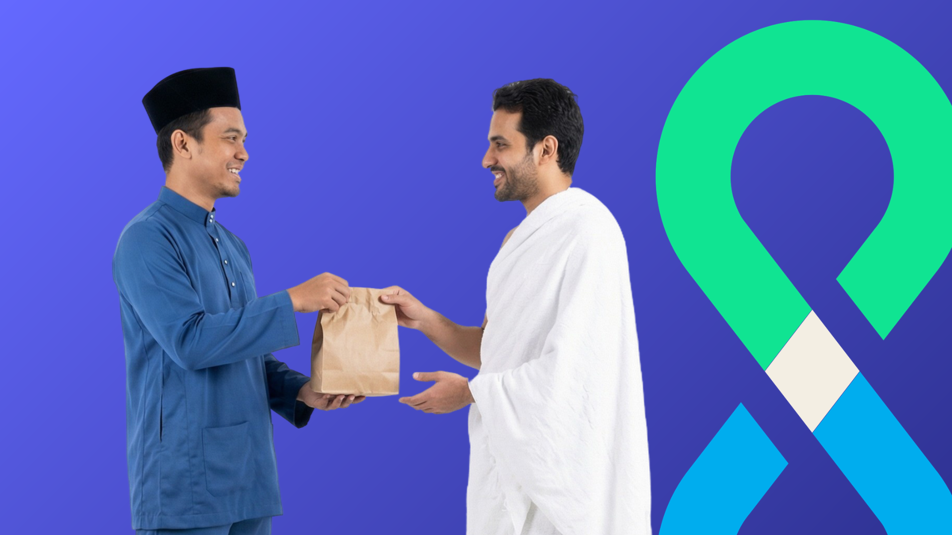 Sharing meals with pilgrims in the Holy Land