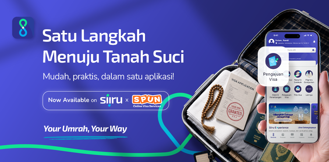 Siiru mobile app for planning your Umrah journey
